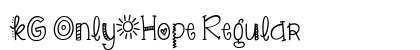 KG Only*Hope Regular preview