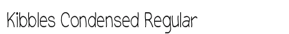 Kibbles Condensed Regular Preview