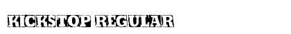 Kickstop Regular Font Preview