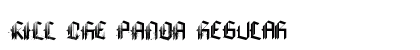 KILL THE PANDA Regular