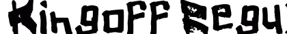 Kingoff Regular font free download