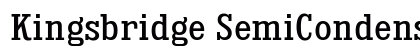 Kingsbridge SemiCondensed Preview