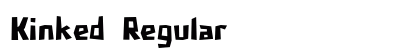 Kinked Regular font free download