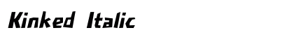 Kinked Italic Preview