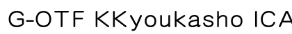 G-OTF KKyoukasho ICA Std M Preview