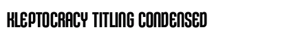 Kleptocracy Titling Condensed Preview