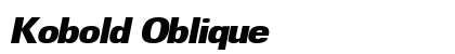 Kobold Oblique font free download