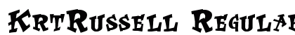 KrtRussell Regular font free download