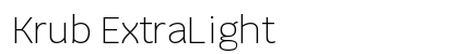 Krub ExtraLight Preview