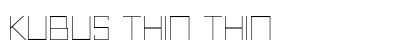 Kubus Thin Thin preview