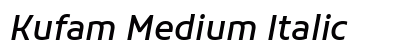 Kufam Medium Italic Preview