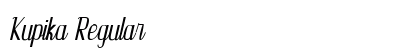 Kupika Regular font free download