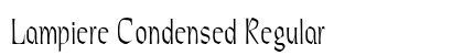 Lampiere Condensed Regular font free download