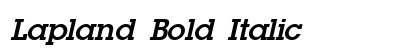 Lapland Bold Italic font free download