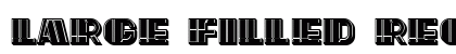 Large Filled Regular font free download