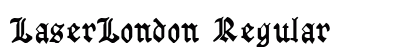 LaserLondon Regular font free download