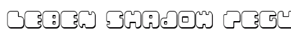 Leben Shadow Regular Font Preview