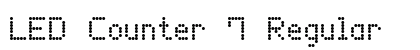 LED Counter 7 Regular preview