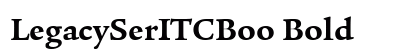 LegacySerITCBoo Bold font free download