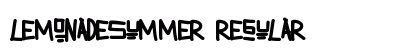 LemonadeSummer Regular Font LemonadeSummer Regular Font Preview