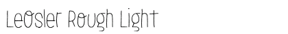 LeOsler Rough Light preview LeOsler Rough Light preview