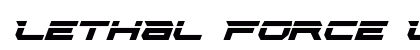Lethal Force Laser Italic Italic preview Lethal Force Laser Italic Italic preview
