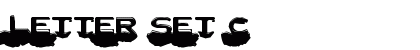 Letter Set C Preview
