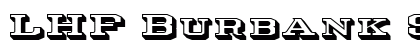 LHF Burbank Shadow Roman font free download