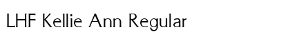LHF Kellie Ann Regular font free download