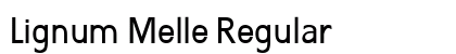 Lignum Melle Regular font free download