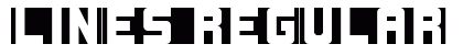 Lines Regular font free download