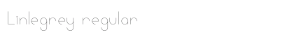 Linlegrey regular font free download