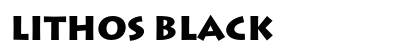 Lithos Black Font Preview