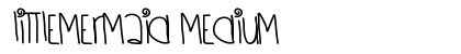 LittleMermaid Medium Font LittleMermaid Medium Font Preview