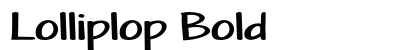 Lolliplop Bold Preview