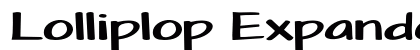 Lolliplop Expanded Bold Preview