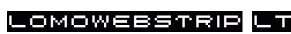 LomoWebStrip LT Std 7 Regular Font Preview