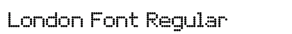 London Font Regular font free download