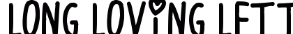 Long Loving Letters Regular Font Long Loving Letters Regular Font Preview