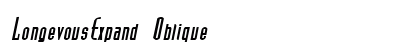 LongevousExpand Oblique preview