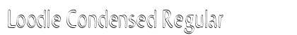 Loodle Condensed Regular Preview