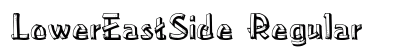 LowerEastSide Regular font free download