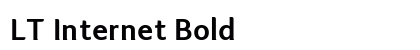 LT Internet Bold font free download