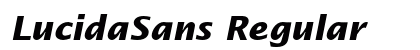 LucidaSans Regular font free download