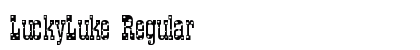 LuckyLuke Regular Font Preview