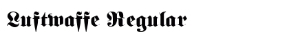 Luftwaffe Regular font free download
