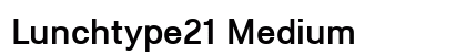 Lunchtype21 Medium Preview
