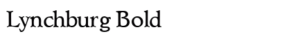 Lynchburg Bold font free download