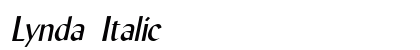 Lynda Italic Preview