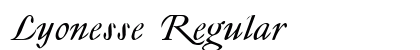 Lyonesse Regular Preview